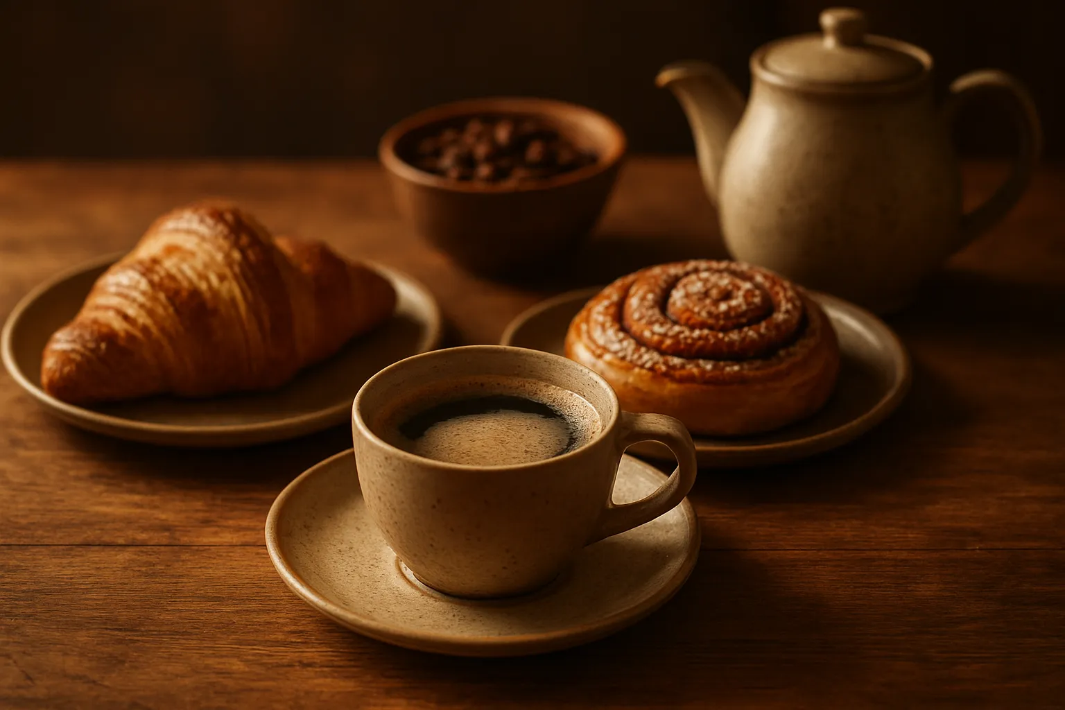 Photo illustrating: How to Pair Coffee with Pastries